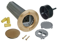 E971FBDI-2BRS DRPIN FLOOR BOX