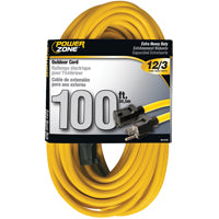 100' 12/3 SJTW HD Ext Cord