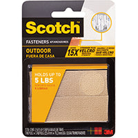 FASTENER OUTDOOR 1X3 IN CLEAR