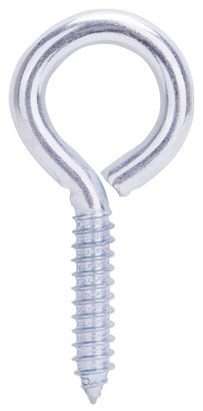 ProSource LR254 Lag Screw Eye, 11 mm Thread, Screw Thread, 1-7/8 in L Thread, 1-7/8 in Dia Eye, 292 lb Working Load