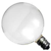 14406 WHT GLOBE BULB 60W G30