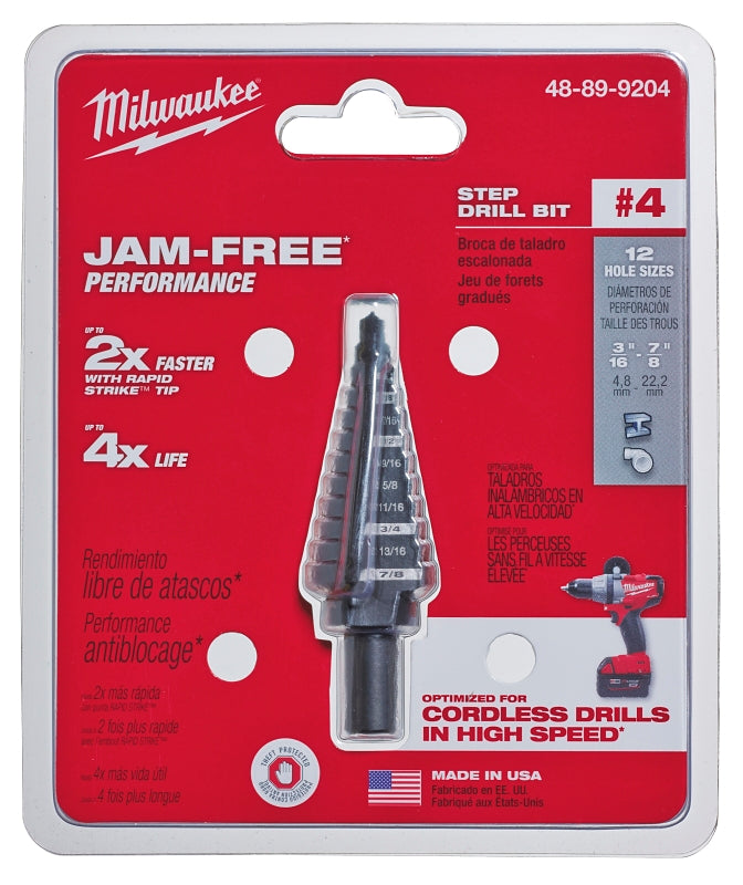 48-89-9204 BIT STEP 3/16-7/8IN