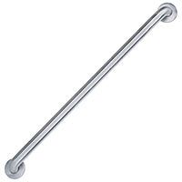 Boston Harbor SG01-01&0136 Grab Bar, 36 in L Bar, Stainless Steel, Wall Mounting, ADA Compliant