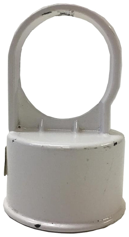 CALCW16 WHT 1-5/8IN POST CAP/F