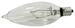 13647 CLR CANDLE BULB 25W B10