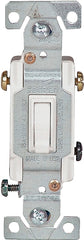 C1303-7W WHT TOGGLE SWTCH 3WY