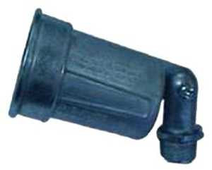 Teddico/Bwf H-1V Lamp Holder, 150 W, Metal Housing Material, Gray