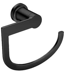 Y1186BL RING TOWEL HND MAT BLK