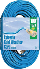 2436 100'16/3 SJTW10A BLU CORD