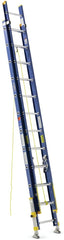 Werner D8224-2EQ Extension Ladder, 300 lb, Fiberglass, 23 ft H Reach