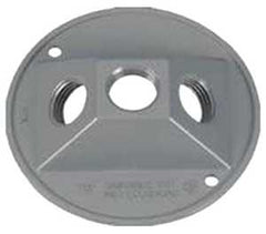 CR-3V COVER ROUND 3HOLE W/PRF