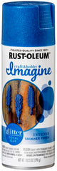 354072 PAINT SPRAY GLITTER BLU