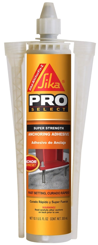 Sika AnchorFix-2 Series 112718 Anchoring Adhesive, 10.1 oz, Cartridge