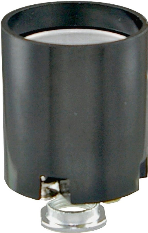 Eaton Wiring Devices BP968 Lamp Holder, 1.25 in Dia x 1.92 in H Dimensions, 250 VAC, 660 W, Black