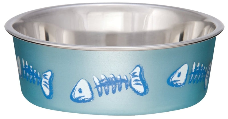 7750 BOWL X-SM SKELLETON BLUE
