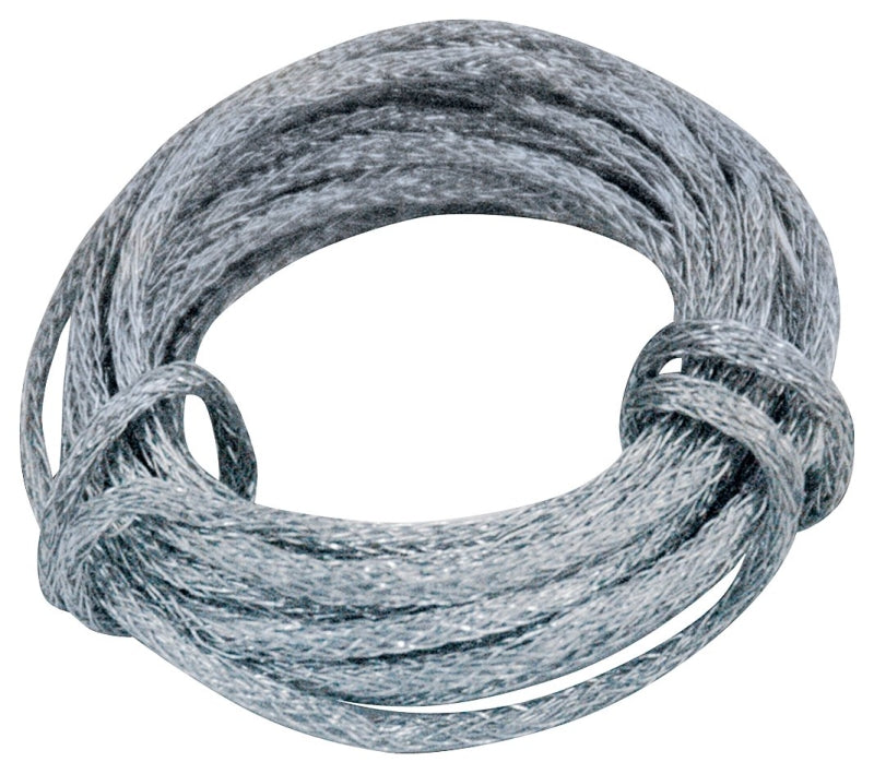 OOK 50126 Picture Hanging Wire, 9 ft L, Galvanized Steel, 100 lb