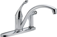 340-DST SGL LEVER W/SPRAY CHRM