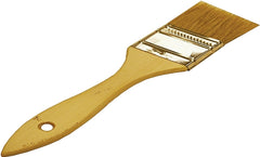 Wooster F5117-2-1/2 Paint Brush, 2-1/2 in W, Flat Brush, 1-5/8 in L Bristle, China Bristle, Plain-Grip Handle