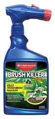 BioAdvanced 704645A Series Brush Killer, Compositions: Triclopyr, Triethylamine Salt, 32 oz Bottle, Liquid, Clear