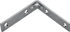 BRACE CORNER STEEL  3X3/4IN ZN