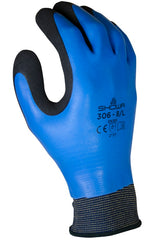 306M-07.RT GLOVES WORK BLU MED