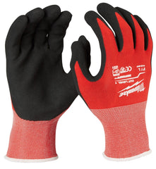 48-22-8902 GLOVES NITR RED L