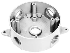 3505W-1 BOX 4IN ROUND WP WHITE