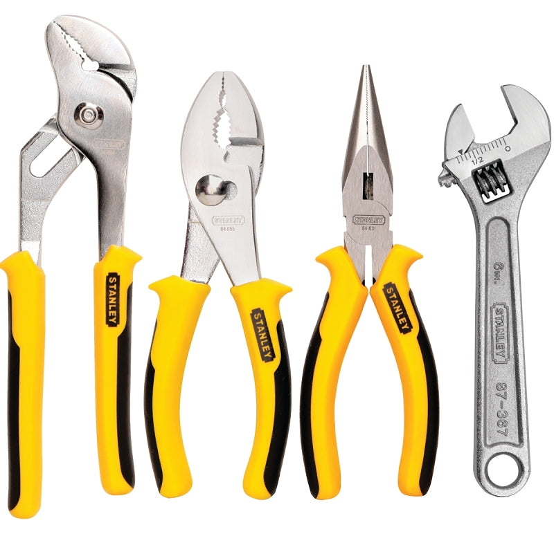 84-558 PLIERS&ADJ WRENCH SET 4