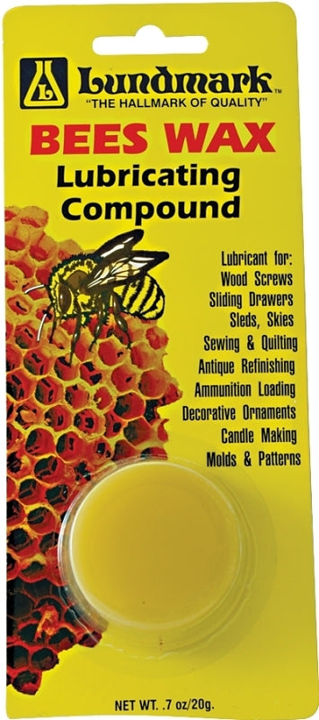 Lundmark SOL9105W.7 Bees Wax Lubricant, 0.7 oz