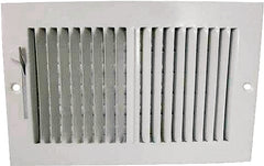 SIDEWALL RGSTR 2WAY WHT 10 X 6