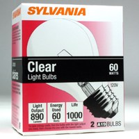 11224 CLEAR BULB 60W A19 2PK