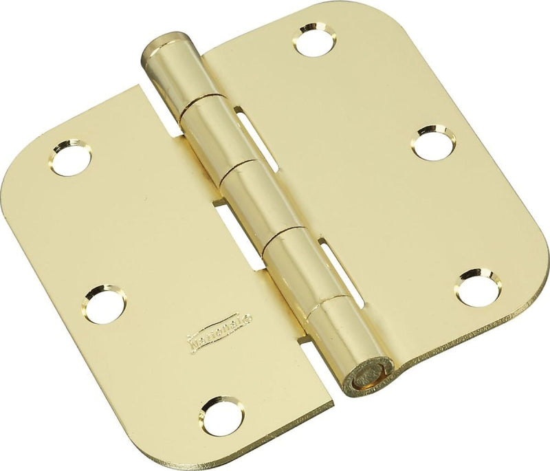N830-206 HINGE DR 3-1/2 PLS BR
