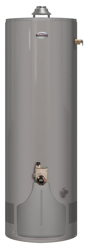 Richmond 12G50-38FN4 Water Heater, 50 gal Tank, 38,000 Btu BTU