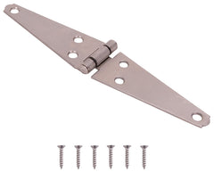 HINGE STRAP STEEL EX-HD 4IN SS