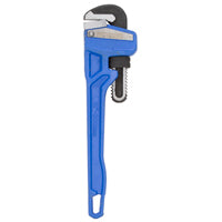 Vulcan JL40112 Pipe Wrench, 32 mm Jaw, 12 in L, Serrated Jaw, Carbon Steel, Powder-Coated, Heavy-Duty Handle