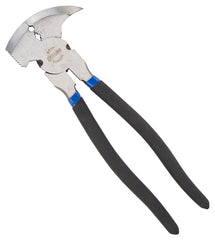 Vulcan PC990-01 Pliers, 2.3 mm Cutting Capacity, 10 in OAL, 1 in L Jaw, 3-1/8 in W Jaw, Carbon Steel Jaw, PVC Handle