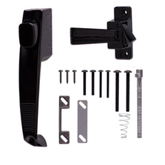 DOOR LATCH DIE CAST ZN BLACK