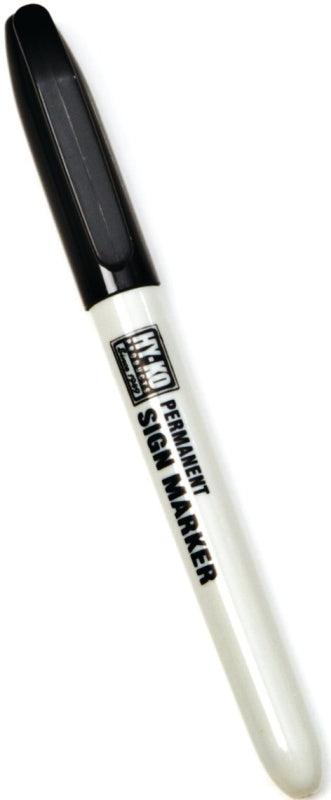 Hy-Ko 40622 Sign Marker, Permanent, Black