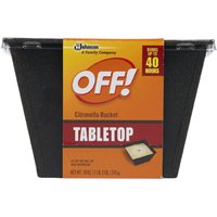 CITRONELLA CANDLE BUCKET
