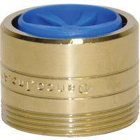 Danco 10478 Faucet Aerator, 15/16 x 55/64 in Male x Female Thread, Brass, Polished Brass, 1.5 gpm