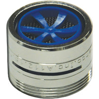 Danco 10489 Slotted Faucet Aerator, 15/16-27 x 55/64-27 Male x Female Thread, Brass, Chrome Plated, 1.5 gpm