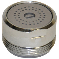 Danco 10491 Adjust and Flow Water Saving Faucet Aerator, 15/16-27 x 55/64-27 Male x Female Thread, Brass, Chrome Plated