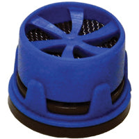 Danco 10495 Faucet Aerator Insert, Blue, 15/16 or 55/64 in, Plastic, 1.5 gpm, 1/PK