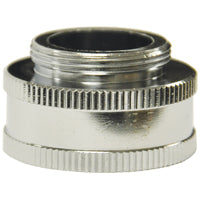 Danco 10511 Washing Machine Adapter, 3/4 in x 55/64-27 in, GHTF x Male, Brass, Chrome Plated