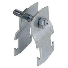 SuperStrut 700 Series Z703 1 1/2EG-10 Pipe Clamp, Electro-Galvanized, Steel, Silver