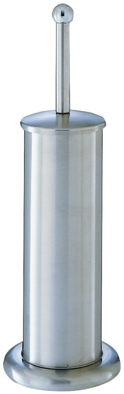 TOILET BRUSH W/STAND STAINLESS