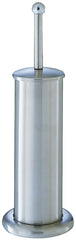 TOILET BRUSH W/STAND STAINLESS