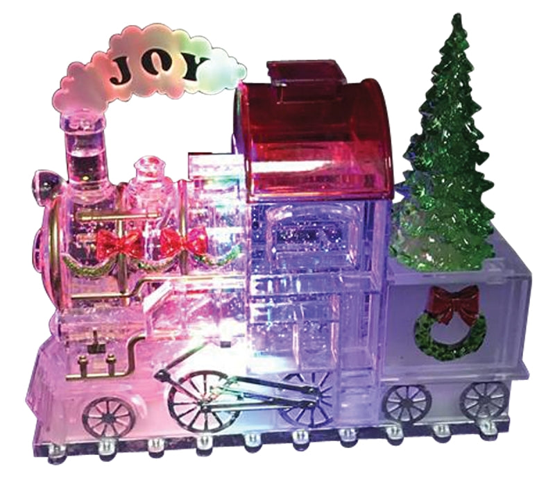 21307 ACRYLIC TRAIN LED 7.75IN