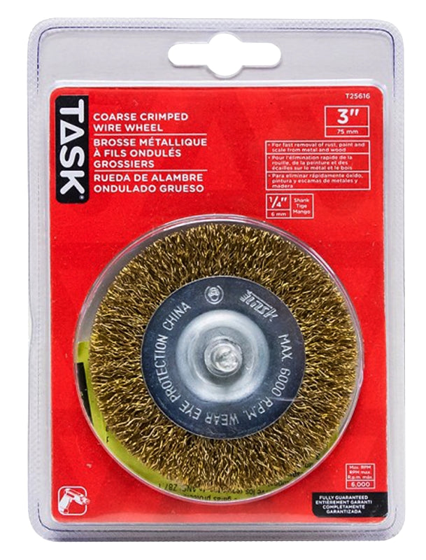 T25616 3IN WHEELS AND BRUSHES-