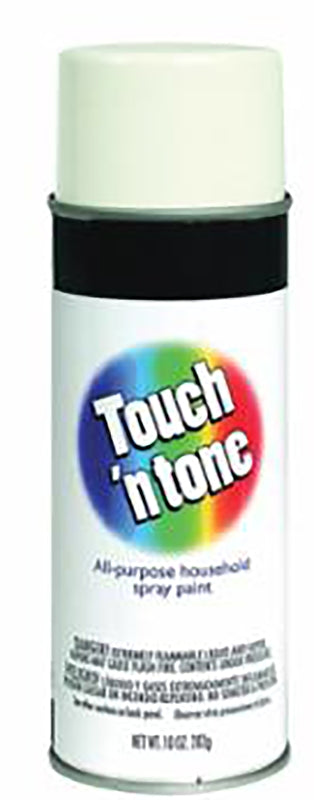 Touch 'N Tone 55274830 Spray Paint, Gloss, White, 10 oz, Can